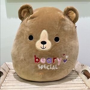 Squishmallows Tan Bear Plush